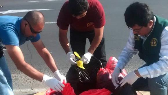 Chimbote: Sancionan a posta por arrojar desechos peligrosos a la calle