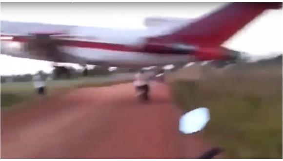 Colombia: el impactante momento en que avión se desploma y provoca trágico accidente (VIDEO)