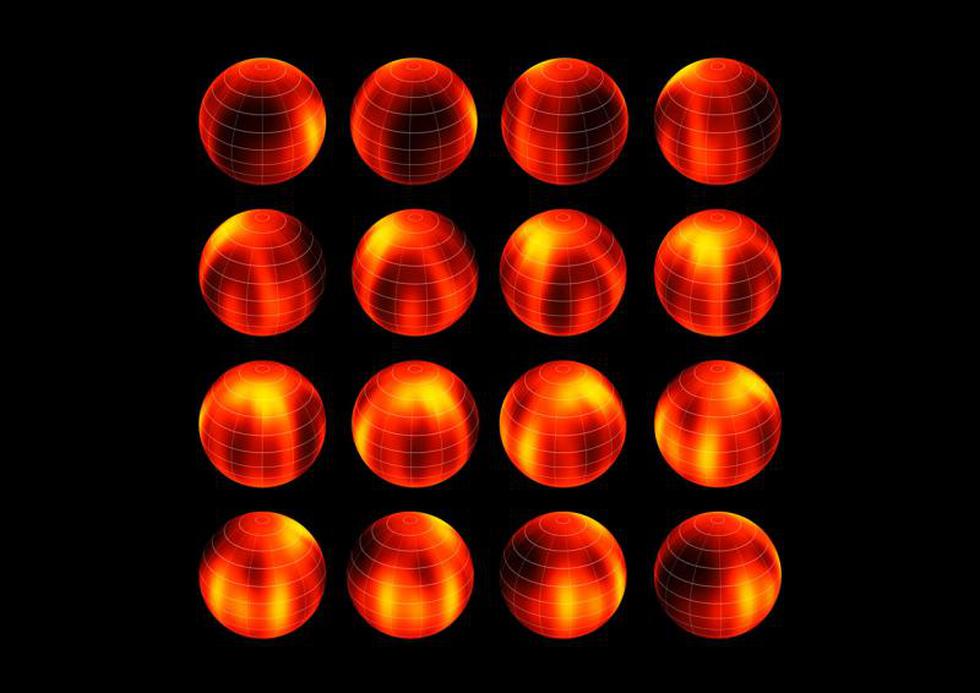 Astrónomos realizan el primer mapa del tiempo de una enana marrón