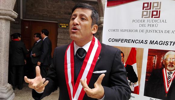 Presidente del CNM resalta labor de Corte de Justicia Ayacucho