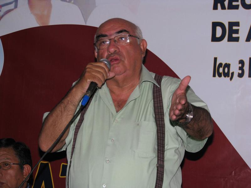 Rómulo Triveño: "Marcha debe ser por el agua"