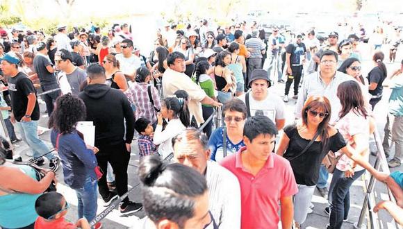Más de 40 mil turistas y visitantes cruzaron la frontera entre Perú y Chile
