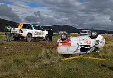 Trabajador de empresa de telecomunicaciones murió tras el despiste de un vehículo, en Puno