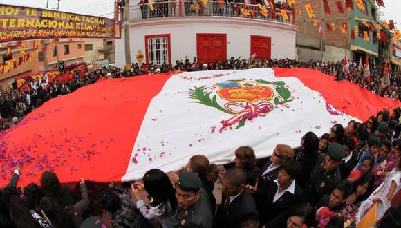 Confeccionarán la bandera más grande del mundo para revalorar a Tacna