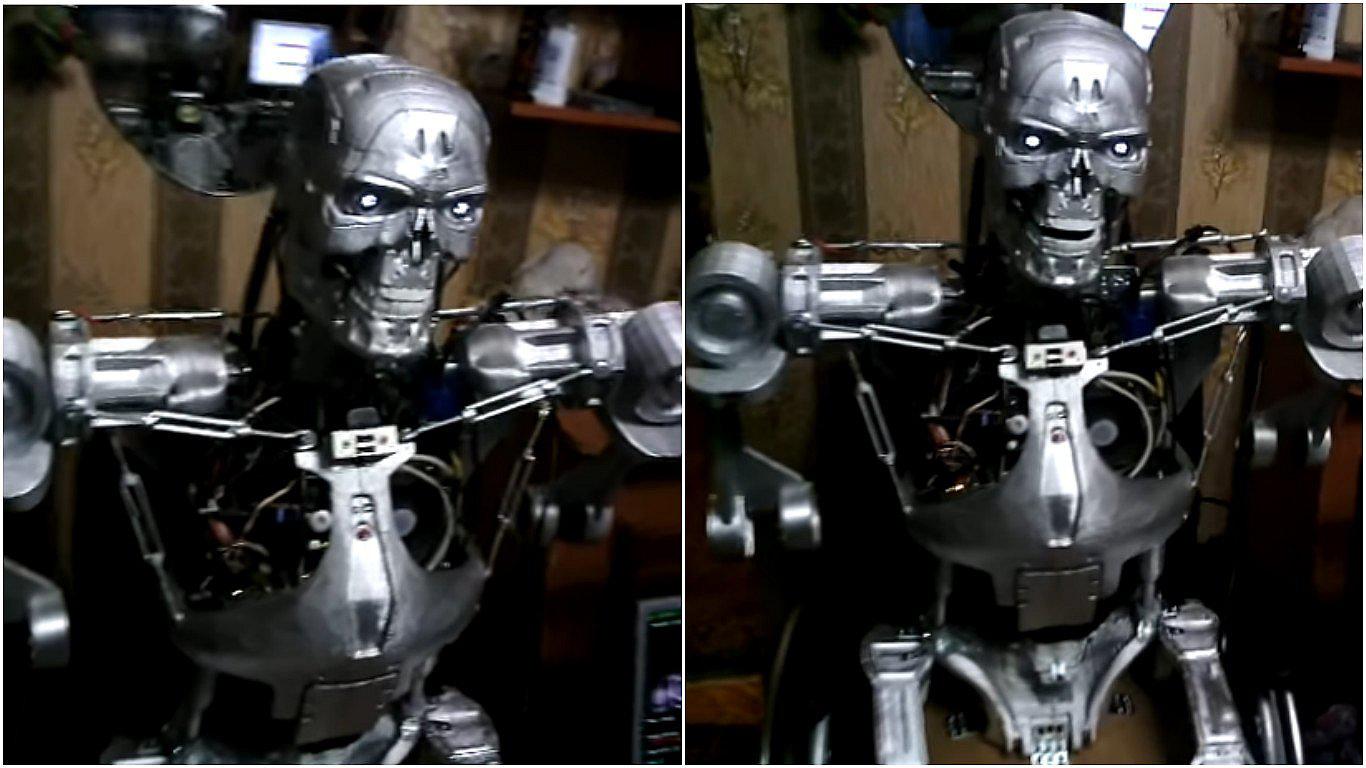 Terminator: Ingeniero ruso construye un robot que identifica rostros