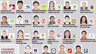 Tacna: 22 precandidatos ansían llegar al sillón de la Municipalidad Provincial