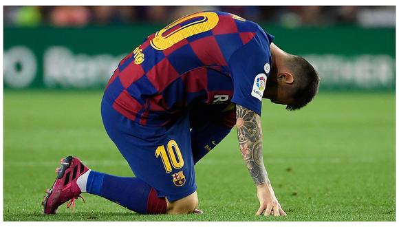 ​Lionel Messi se lesionó en la victoria de Barcelona sobre Villarreal