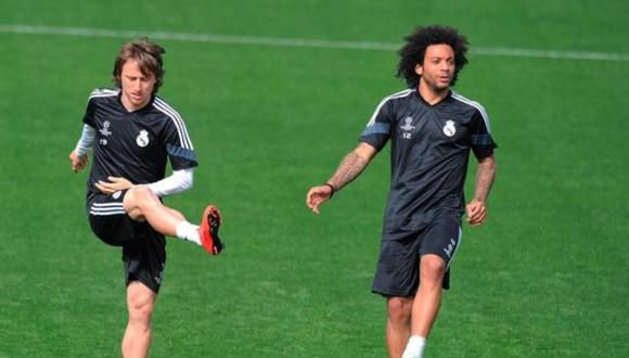 Luka Modric y Marcelo dieron positivo a COVID-19, informó Real Madrid. (Foto: EFE)
