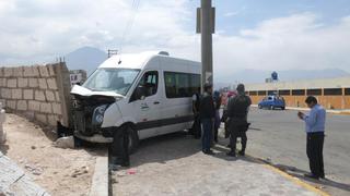 Choque deja 11 heridos en Alto Libertad
