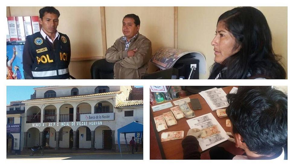 Ayacucho: Fiscalía detiene a alcalde con 28 mil soles de presunta coima