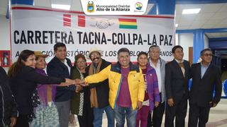 Comité impulsor asegura que la vía Tacna - La Paz en mayo del 2024 estará al 90%