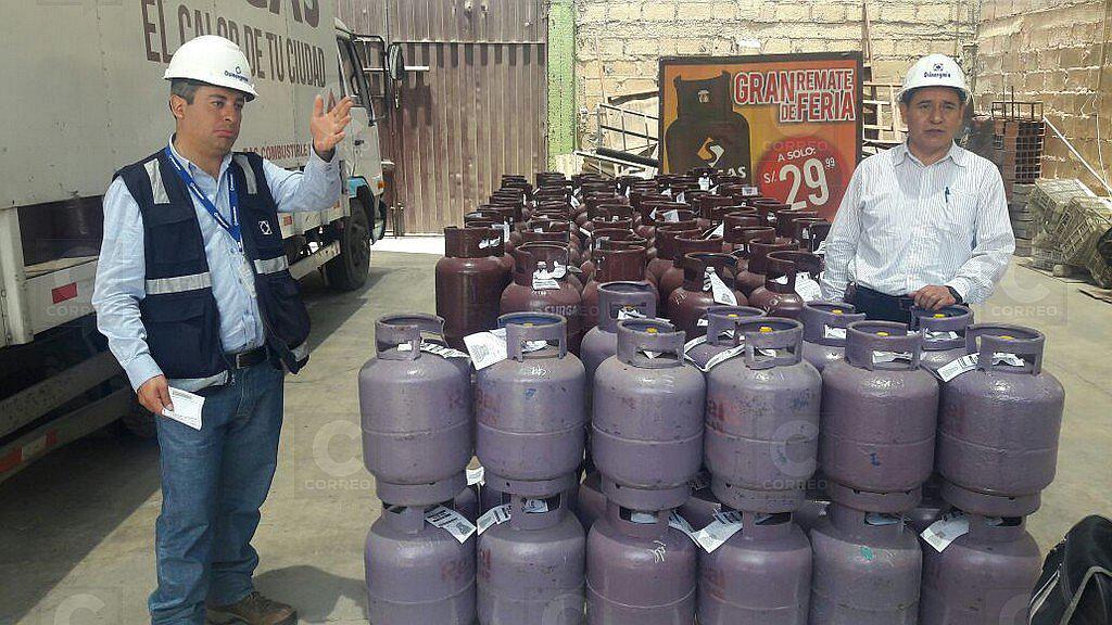  Balones de gas deben contar con rótulo para ser comercializados