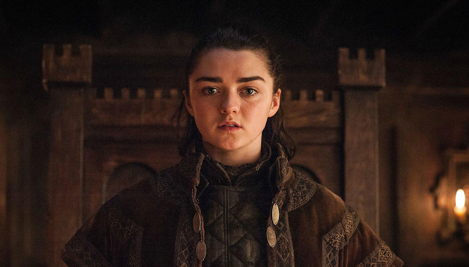 Maisie Williams revela su primera foto como 'Arya Stark' en Game of Thrones