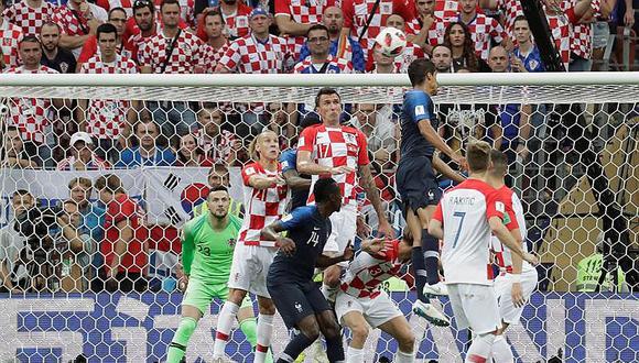 Francia vs Croacia: así fue el autogol de Mandzukic que puso el 1-0 (FOTOS)