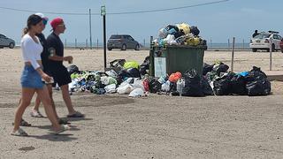 Tacna: Atestadas de basura lucen las playas de Boca del Río