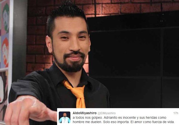 Aldo Miyashiro sobre Adrianito: "Él es inocente y sus heridas me duelen"