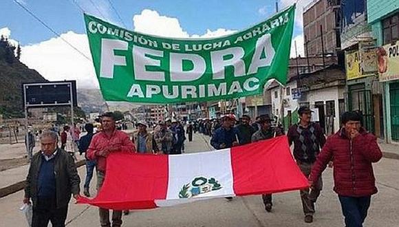 Paro convocado en Andahuaylas no tuvo respaldo de población