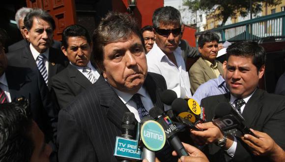 Procuraduría pide anular peritaje hecho a Alan García por enriquecimiento ilícito