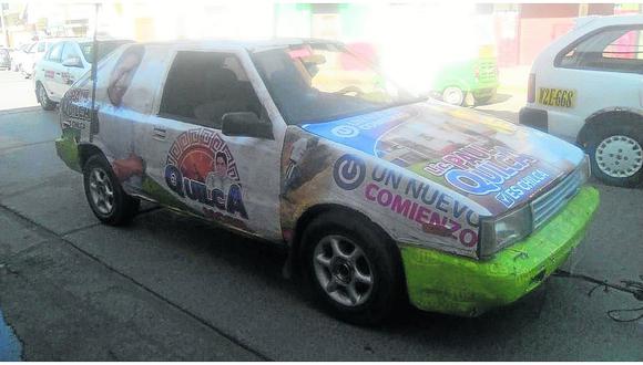 Roban vehículo que excandidato a alcalde usó en su campaña política
