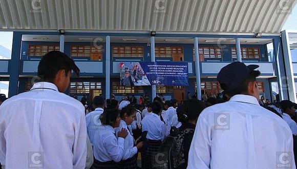 Arequipa: 115 colegios privados esperan aprobación para operar desde el 2017