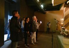 Lambayeque: Nobel Mario Vargas Llosa visita museo Tumbas Reales de Sipán