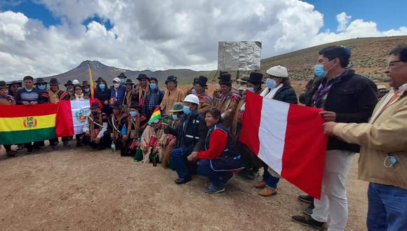 Reunión en la frontera de Perú y Bolivia por reactivación económica y carretera binacional