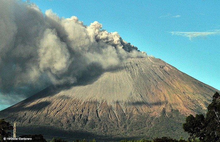 Nicaragua: ​Volcán San Cristóbal registra explosión (FOTOS)