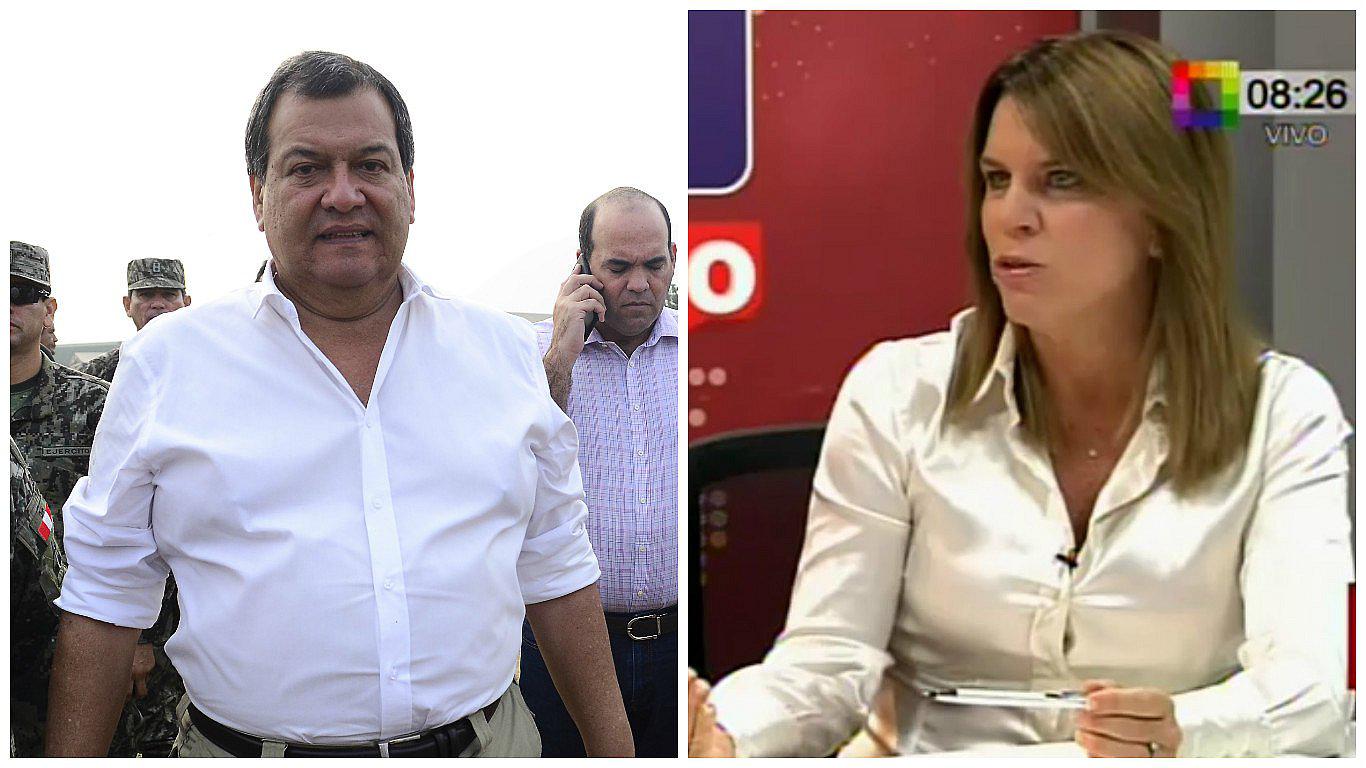 Cayetana Aljovín sobre caso Mindef: "​Es muy preocupante que exista el reglaje" (VIDEO)