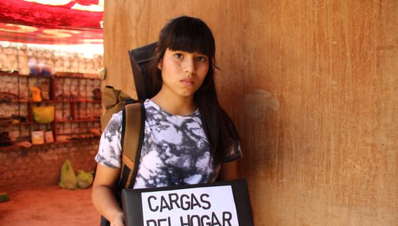 Campaña “Libres de Cargas” para hacer frente a las brechas de género en las niñas y mujeres. (Fuente: Difusión)
