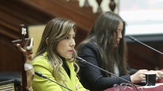 Lady Camones y Heidy Juárez discutieron en subcomisión por fallo del Tribunal Constitucional