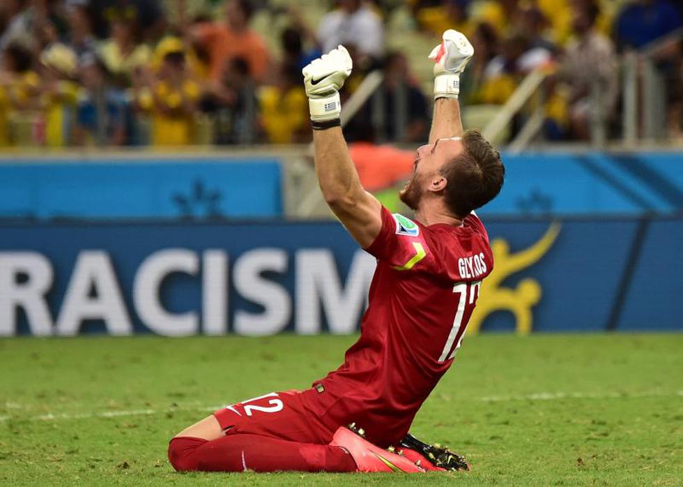 Brasil 2014: Así fue el gol de penal de Grecia en el último minuto