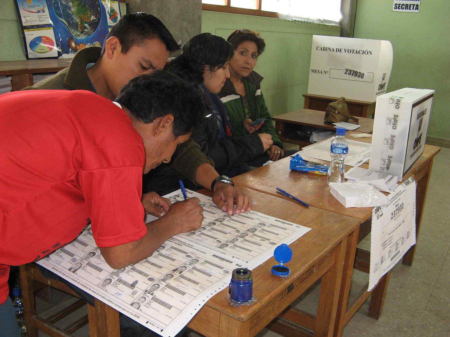 ​Elecciones 2018: Más de 936 mil electores sufragarán en Junín 