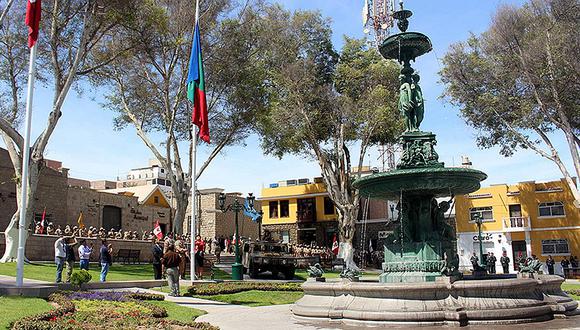 Ordenan embanderamiento de la ciudad de Moquegua por su 475 aniversario