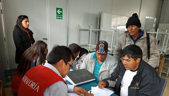 Contraloría hoy recibe denuncias de la población de Huancavelica 