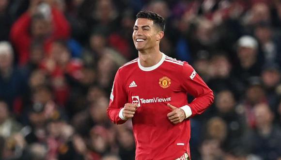 Cristiano Ronaldo avisa cuándo volvería a jugar con Manchester United. (Foto: AFP)