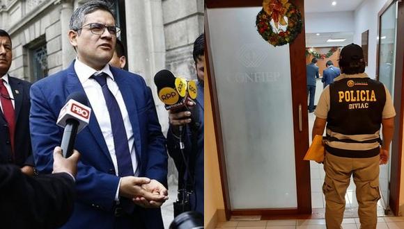 Fiscal José Domingo Pérez allana oficinas de la Confiep 
