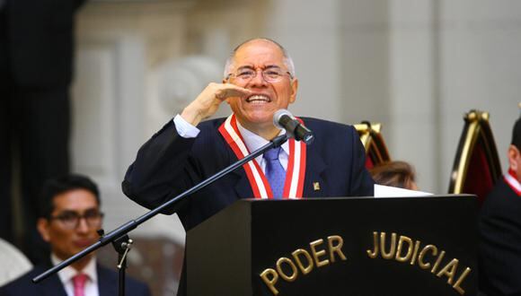 César San Martín plantea extender plazo de presidencia del Poder Judicial