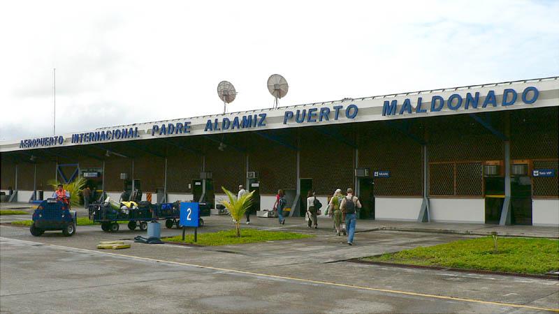 Reabren el aeropuerto de Madre de Dios