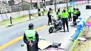 Motociclista muere en Carretera Central al chocar con cisterna