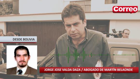 Abogado de Martín Belaunde: "No hemos visto policías peruanos por aquí"