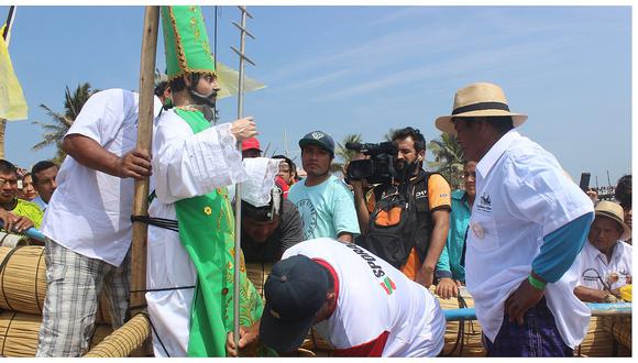 ​Huanchaco: Pescadores saldrán al mar con “patacho” en honor a San Pedro