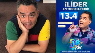 Jorge Benavides sobre rating de JB en ATV: “Regresamos con la frente en alto”