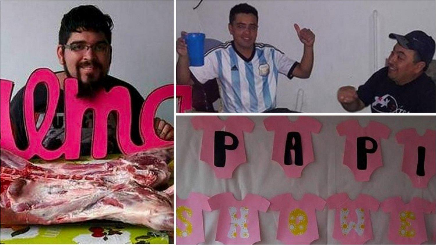 Joven se organizó un “papi shower” por el nacimiento de su hija (FOTOS)