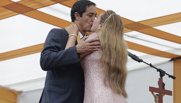 Alcalde de SJL, Álex Gonzalez, postula a la Alcaldía de Lima con el Partido Demócrata Verde y su esposa, Flor de María Hurtado, va como primera regidora. (Foto: GEC)