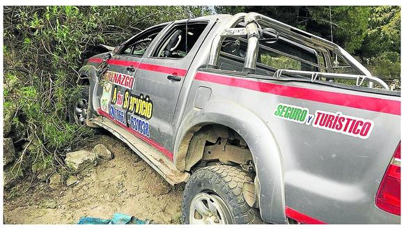 Camioneta de Serenazgo que protagonizó accidente fue pedida por comunidad 