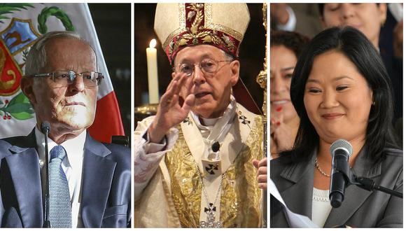 PPK y Keiko Fujimori aceptan reunión de diálogo, confirma cardenal Cipriani (VIDEO)