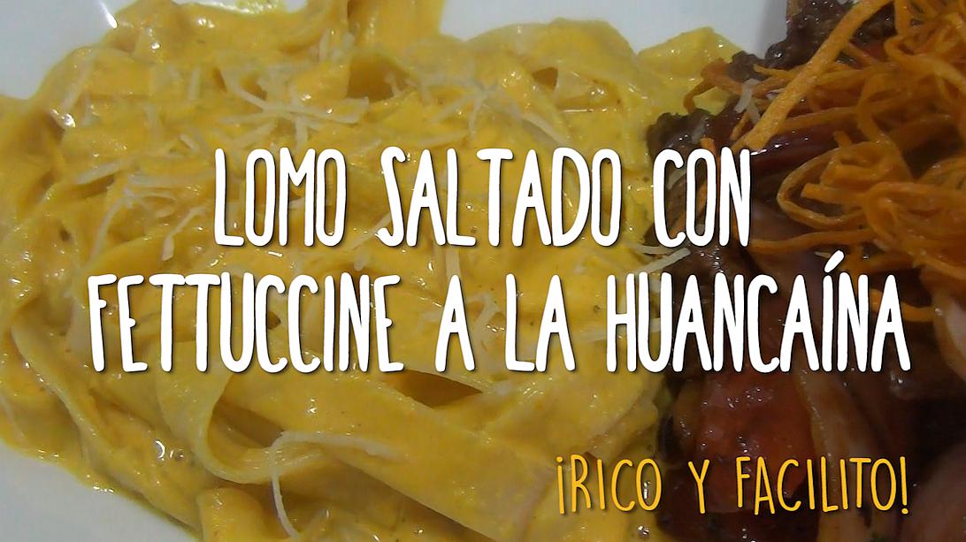 ​Rico y facilito: aprende a preparar este Lomo saltado con fettuccine a la huancaína (VIDEO)
