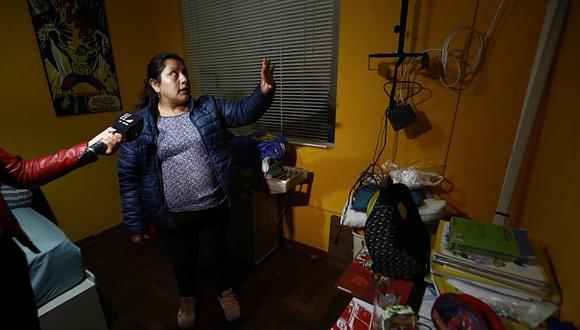 Sujetos roban vivienda en Los Olivos y se llevan hasta la tesis 