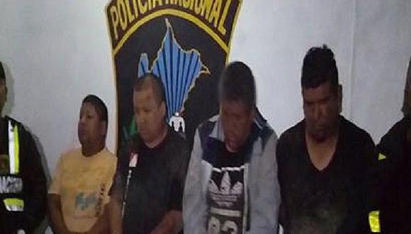 ​Barranca: Desarticulan banda dedicada a robar en buses interprovinciales