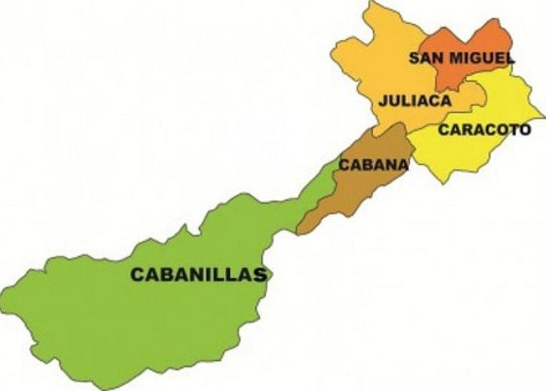 Distritos de la provincia de San Román ya tienen alcaldes 